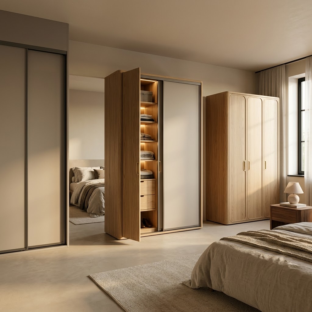 Шкаф-купе 2026: почему всё чаще выбирают распашные и комбинированные системы — честное сравнение